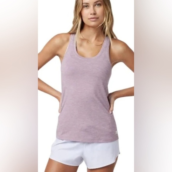 Vuori Lux Performance Tank- Mauve- Large - Picture 1 of 3